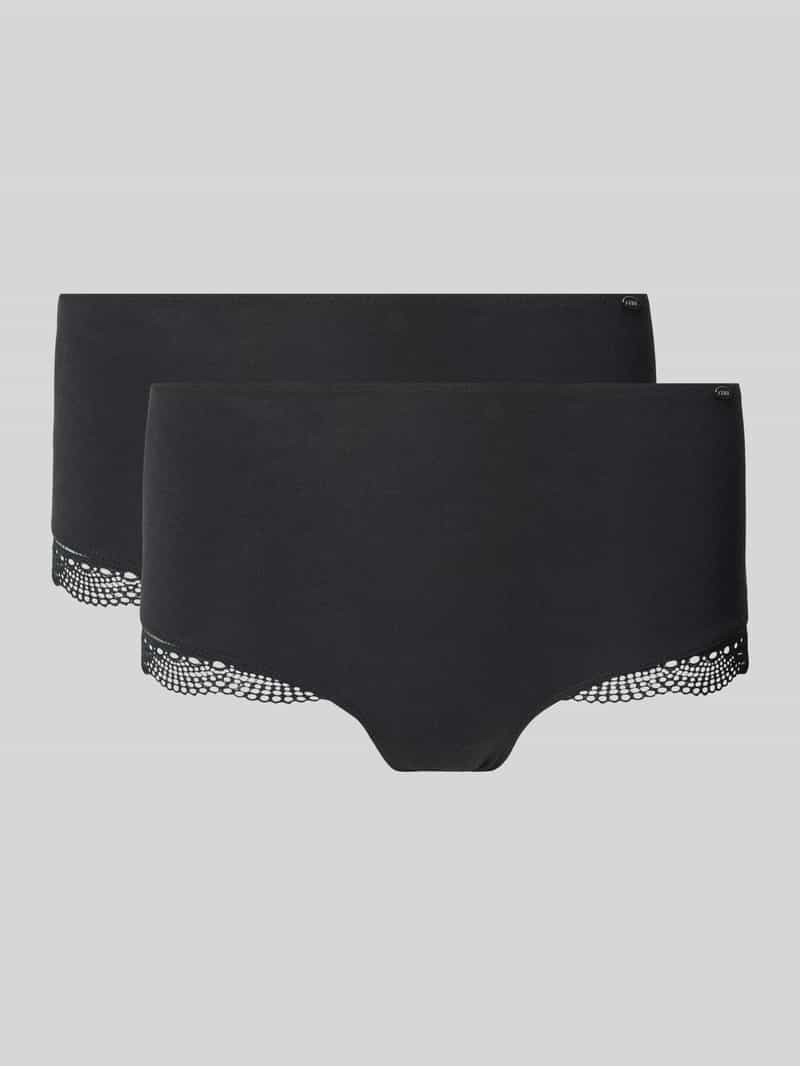 SKINY Broek met gehaakt kant model 'Classic Cotton'