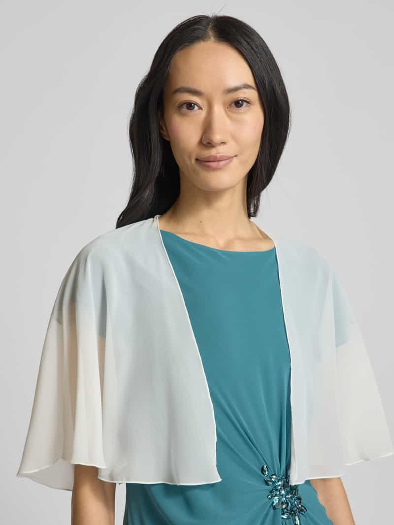 Christian Berg Cocktail Cape met ingewerkte zoom