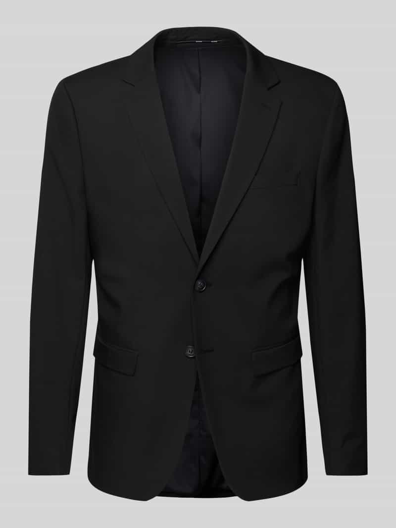 Slim fit colbert met viscose model 'LIAM'