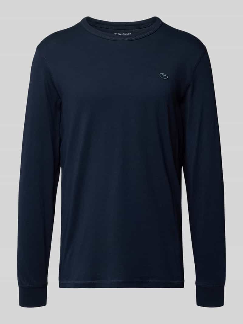 Tom Tailor Regular fit shirt met lange mouwen van puur katoen