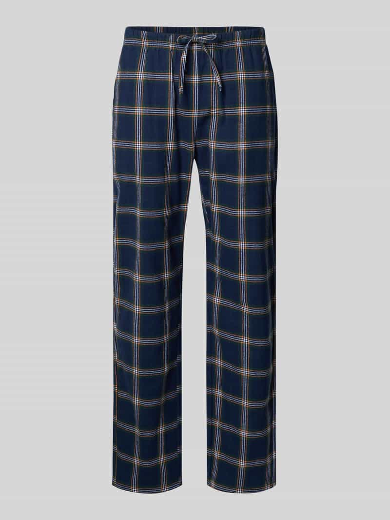 Christian Berg Men Regular fit pyjamabroek met elastische band