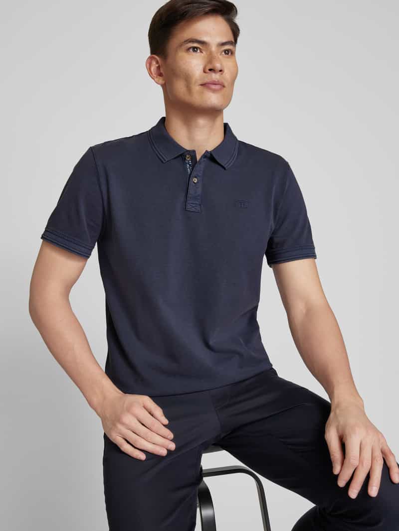 Tom Tailor Regular fit poloshirt in used-look