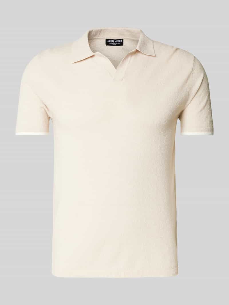 Antony Morato Slim fit poloshirt met V-hals