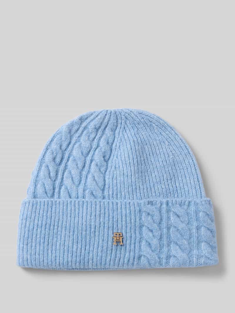 Tommy Hilfiger Beanie met wol en alpaca