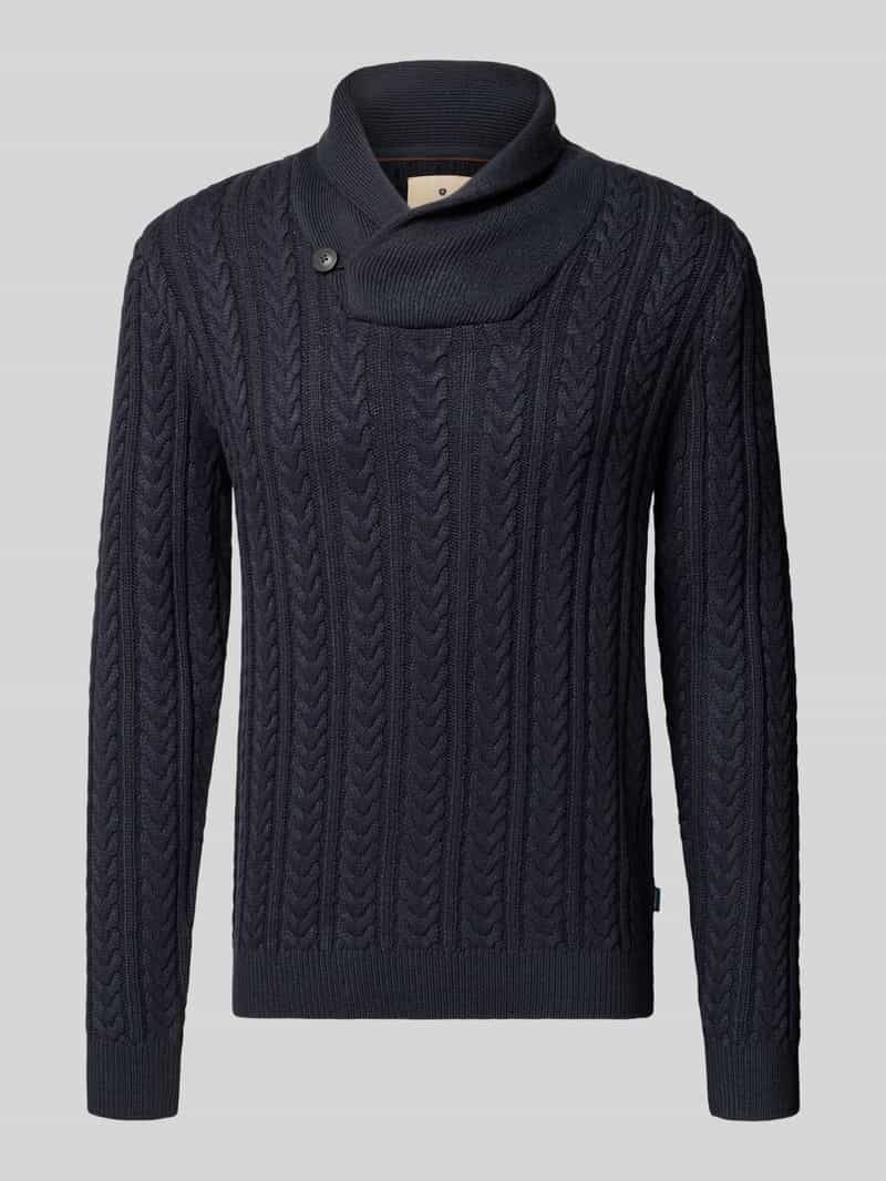 Jack & Jones Premium Gebreide pullover met opstaande kraag