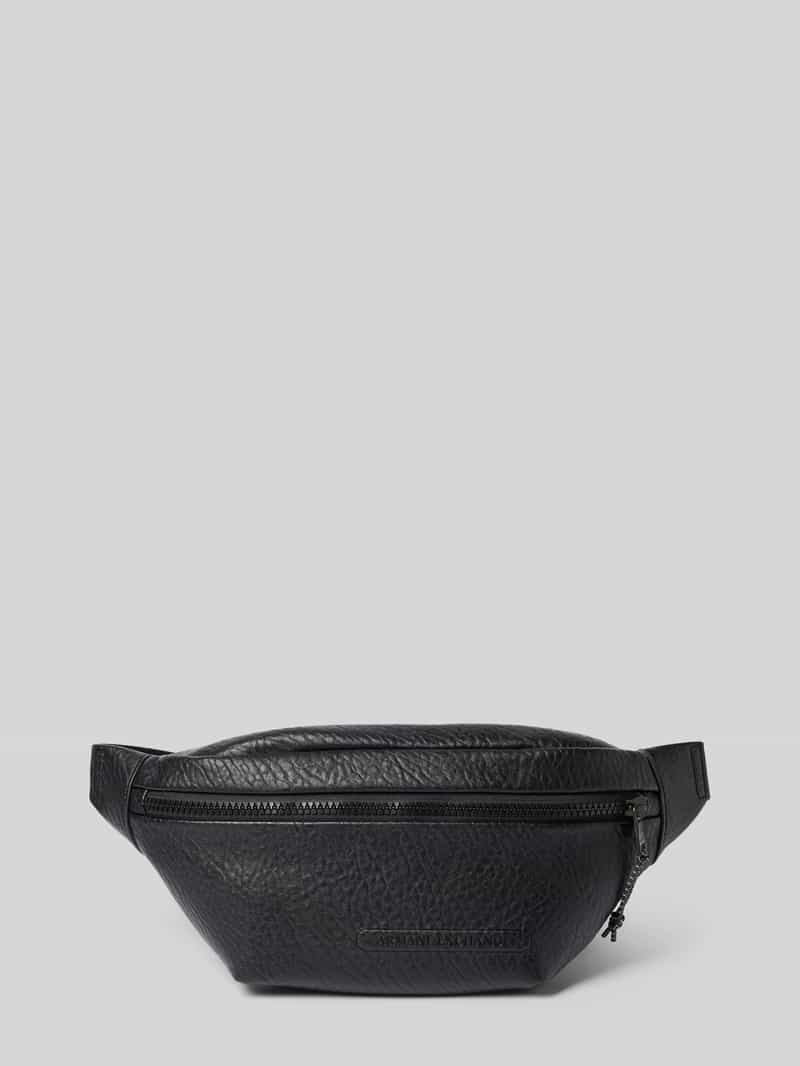 Armani Exchange Heuptasje in leerlook model 'VENICE'