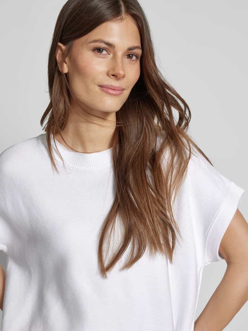 Joop! Gebreide pullover met ribboorden model 'Kadira'
