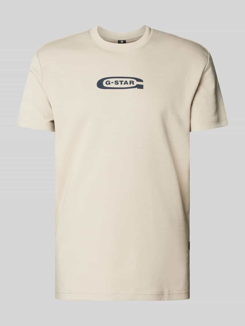 G-Star Raw T-shirt met labelprint