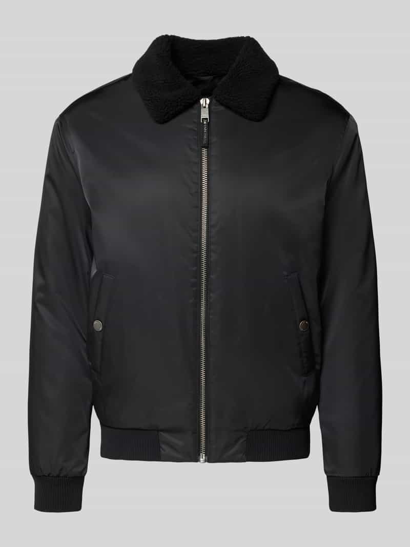 MCNEAL Regular fit jack met platte kraag