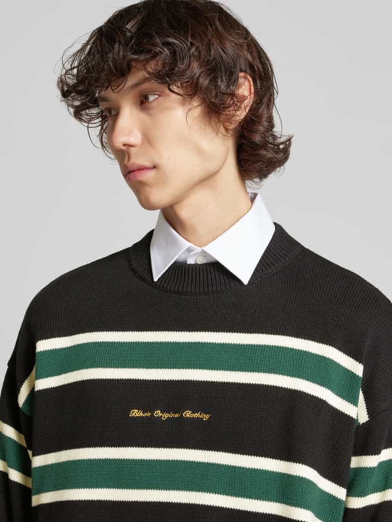 BLKVIS Gebreide pullover met ronde hals