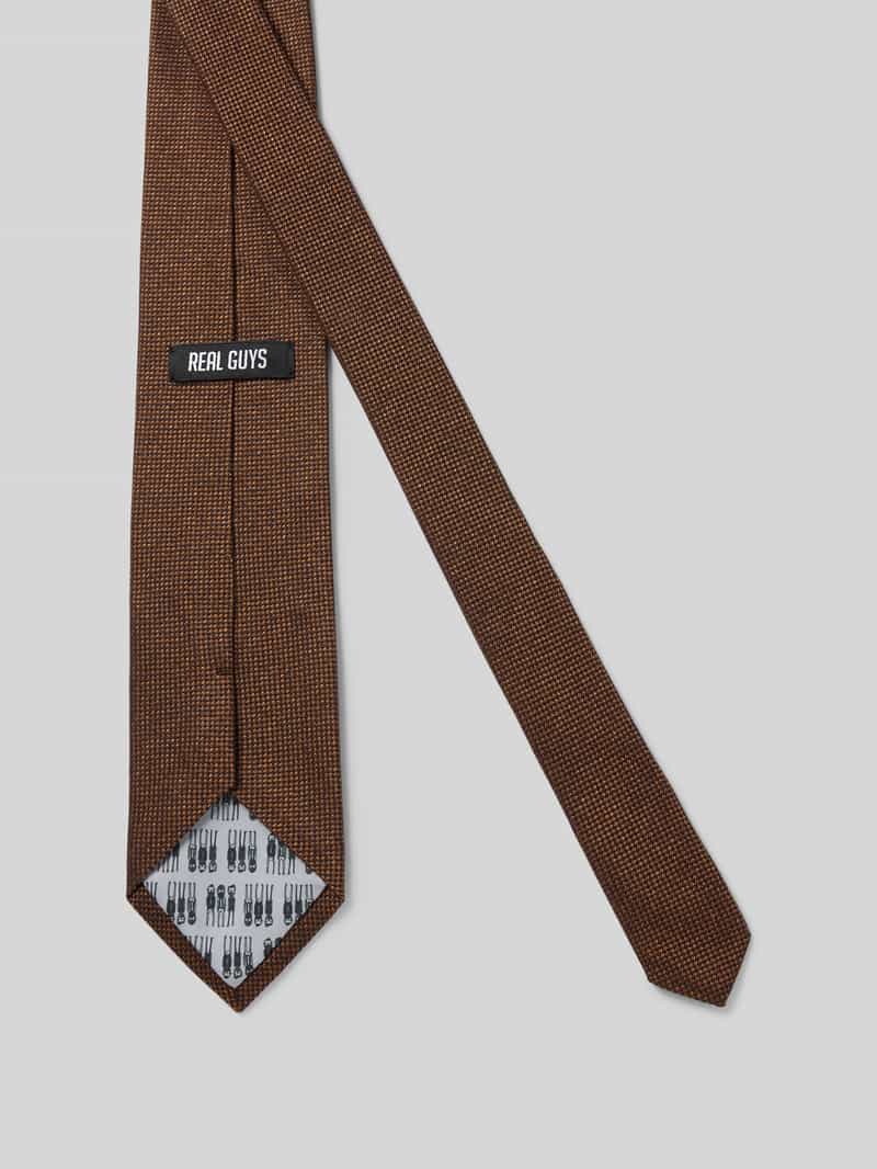 J.Ploenes Stropdas met labeldetail