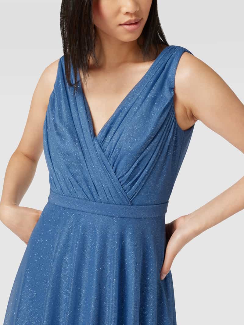 TROYDEN COLLECTION Avondjurk met taillepas