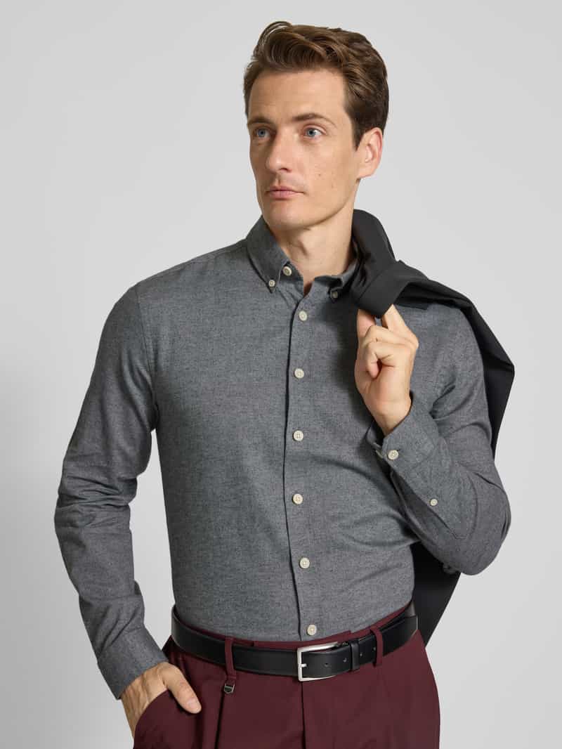 lindbergh Vrijetijdsoverhemd met button-downkraag