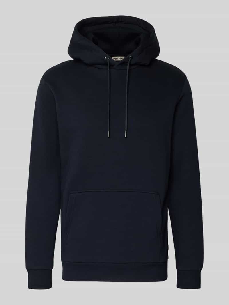 Regular fit hoodie van katoenmix, model 'CERES'