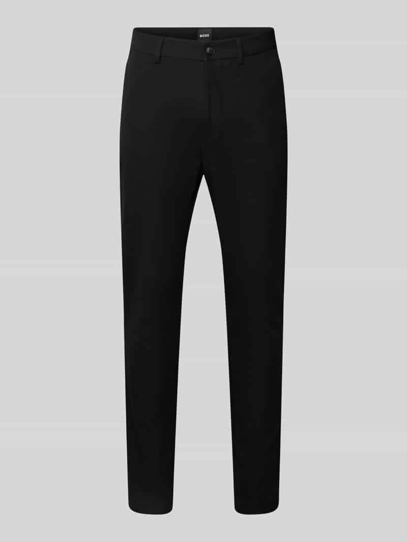 Boss Slim fit pantalon van katoenmix model 'KANTON'
