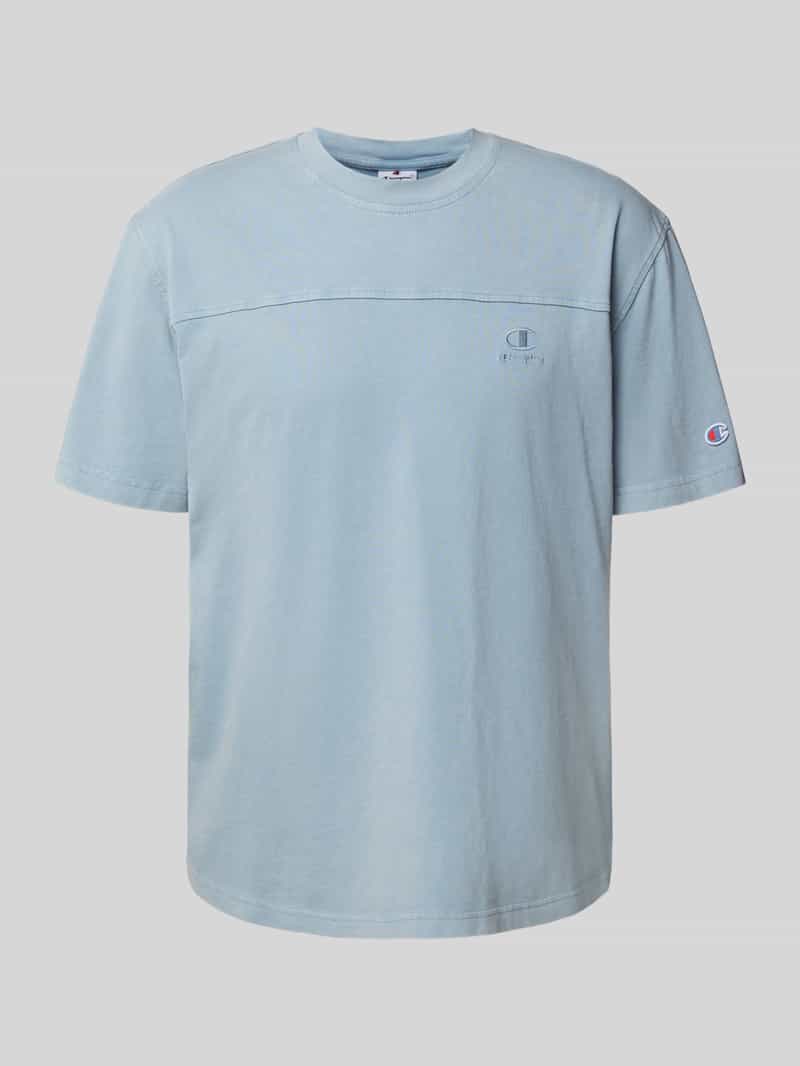 Champion T-shirt met logobadge
