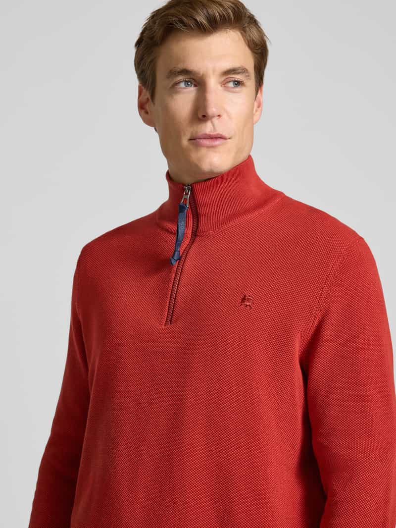 Lerros Gebreide pullover met schipperskraag