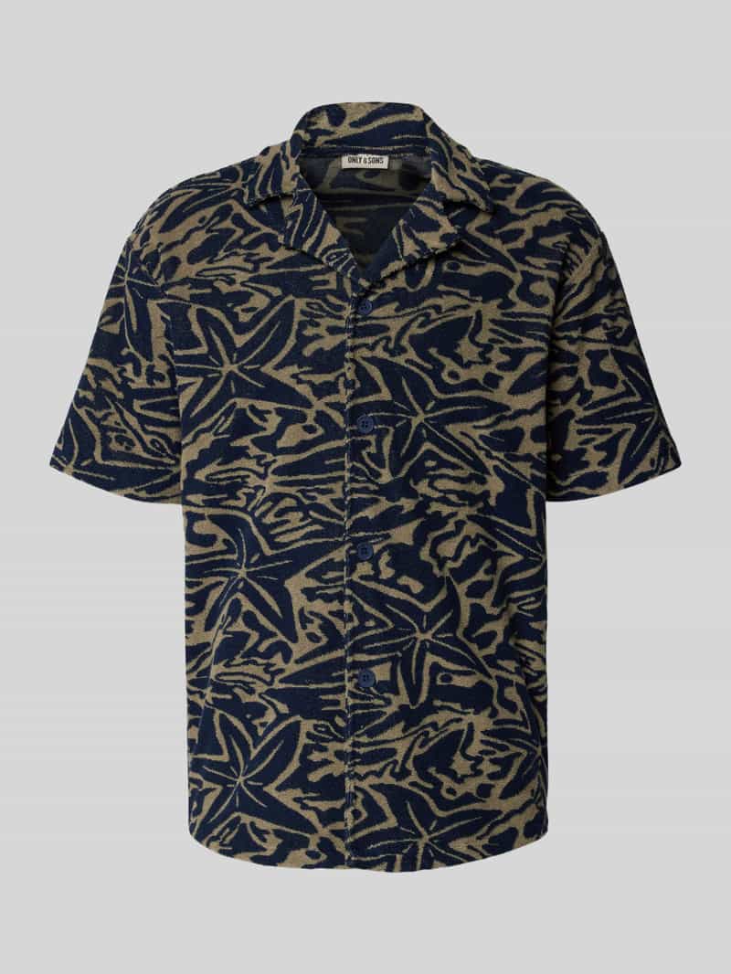 Only & Sons Relaxed fit vrijetijdsoverhemd van katoenmix model 'SEARL'