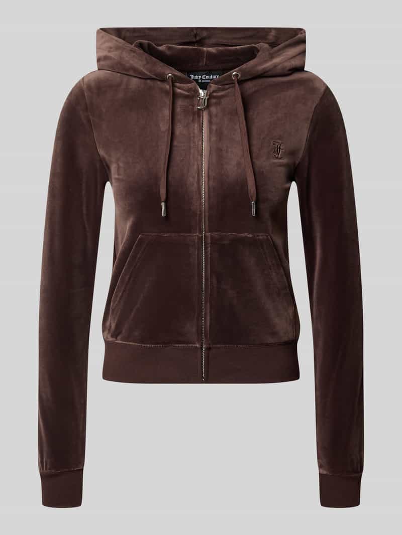 Juicy Couture Sweatjack met fluweeloptiek