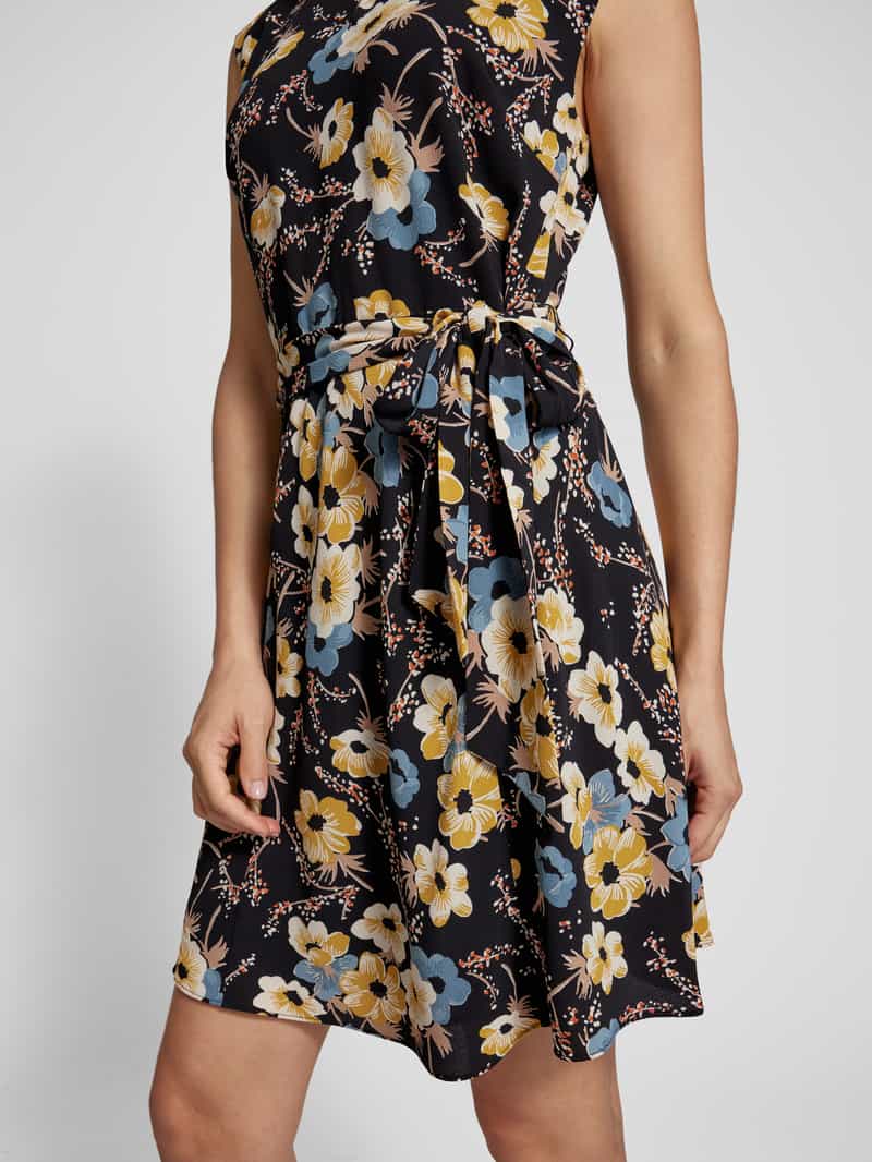 Lauren Ralph Lauren Mini-jurk met strikceintuur model 'TAJAH'