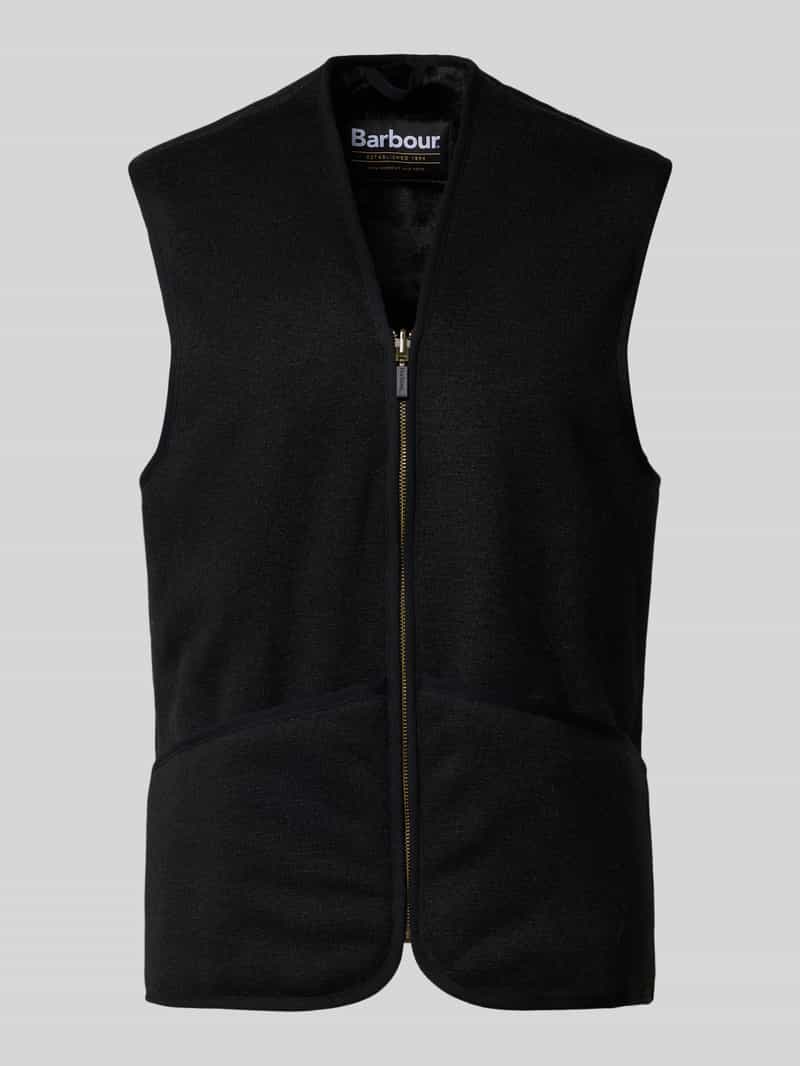 Barbour Regular fit gilet van imitatiebont