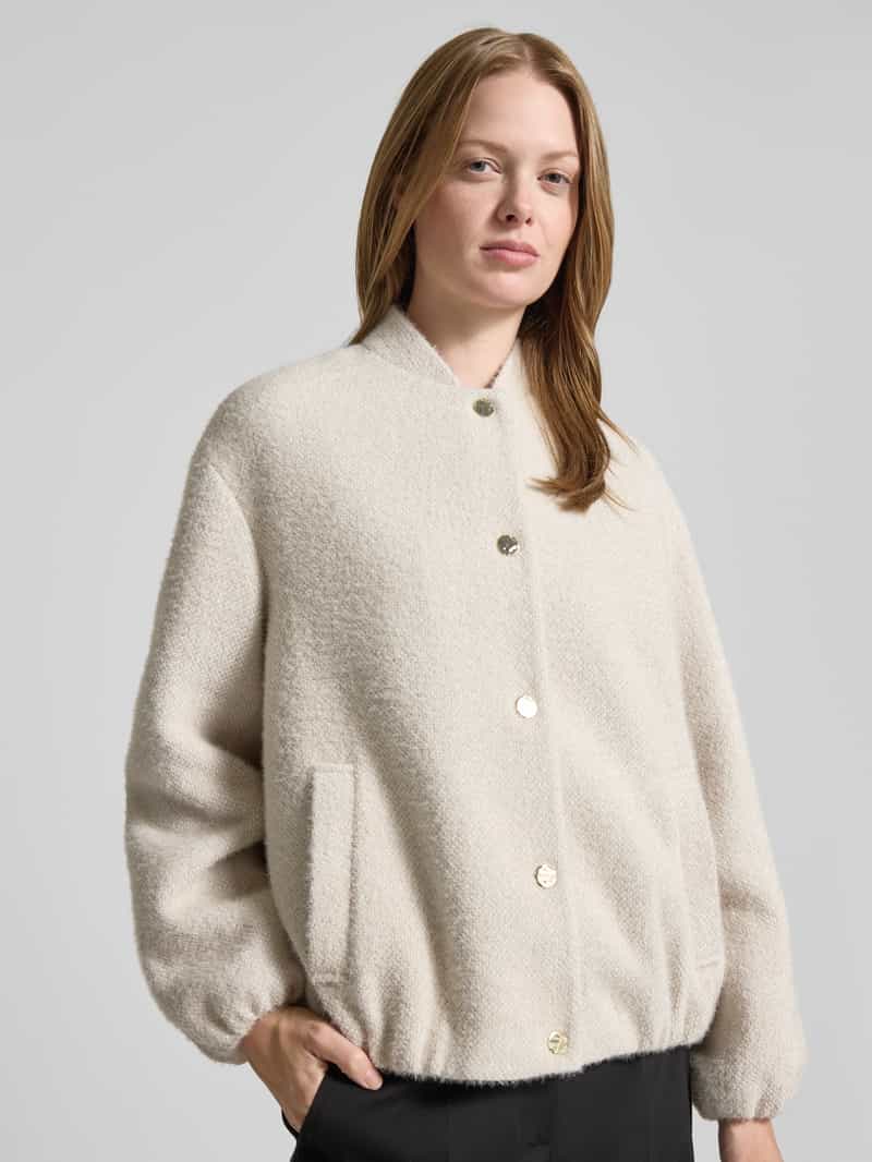 s.Oliver BLACK LABEL Relaxed fit blouson met all-over motief