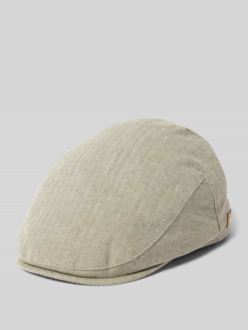 Barts Platte pet met labelbadge model 'Jarvis'