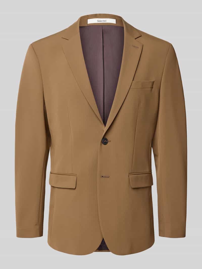 Selected Homme Slim fit colbert met viscose model 'LIAM'