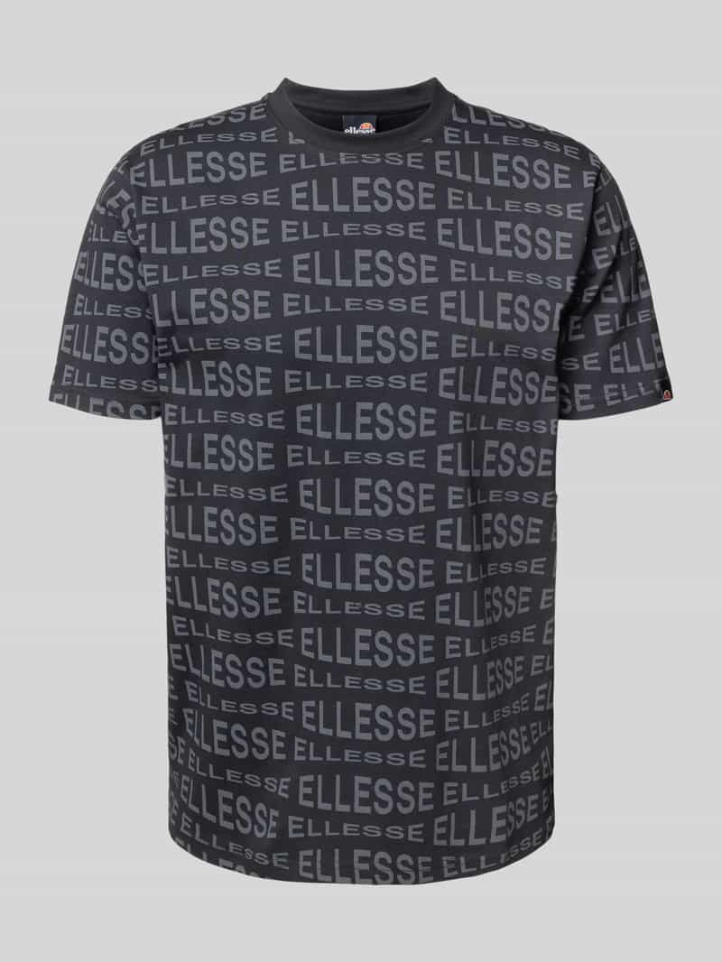 Ellesse T-shirt met labelprints model 'DISTORTA'