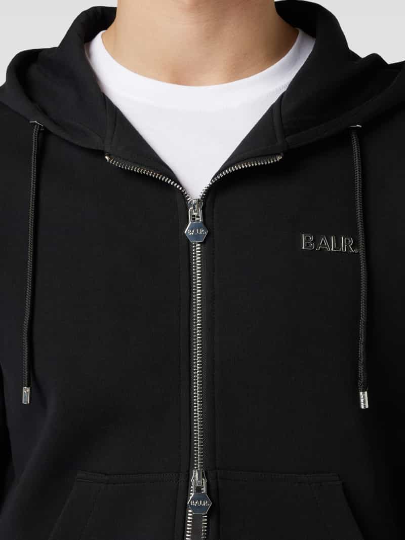 Balr. Regular fit sweatjack met ritssluiting