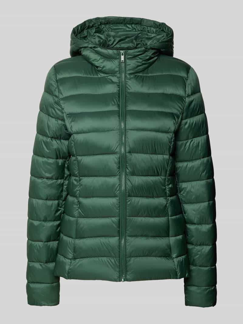 Jake*s Casual Gewatteerd jack met capuchon