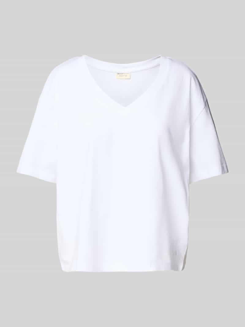 Tom Tailor Denim Boxy fit T-shirt van puur katoen