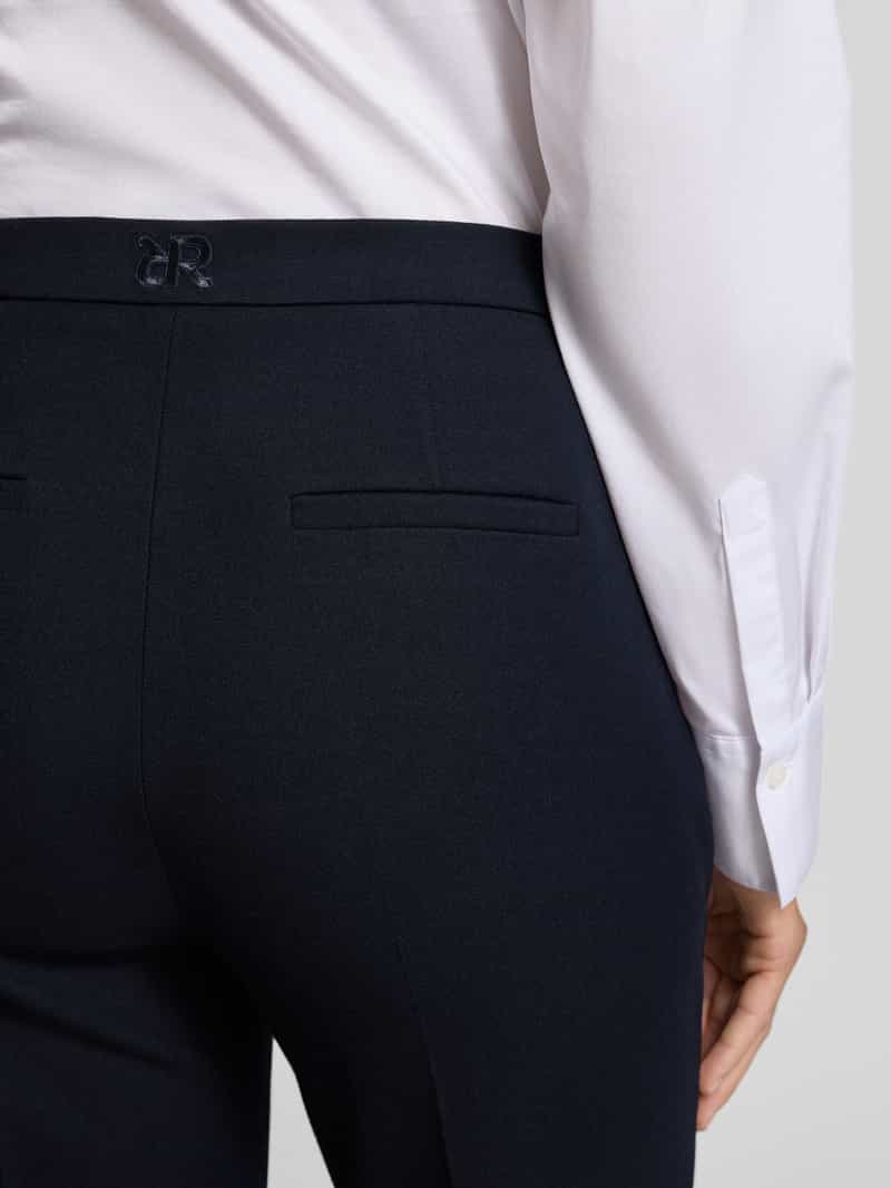 RAFFAELLO ROSSI Regular fit stoffen broek met persplooien model 'DORO'