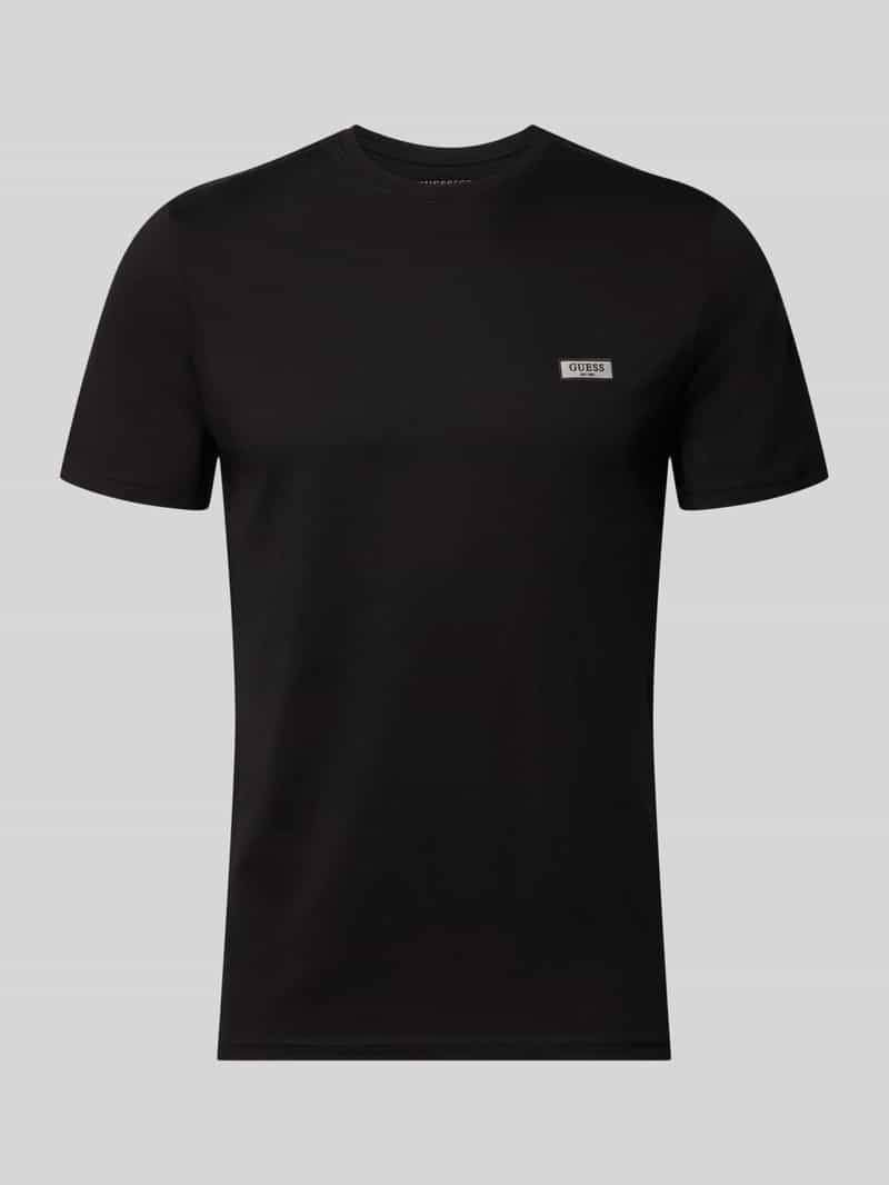 Guess Slim Fit t-shirt met ronde hals
