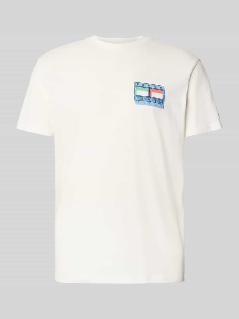 Tommy Jeans Regular fit T-shirt van puur katoen