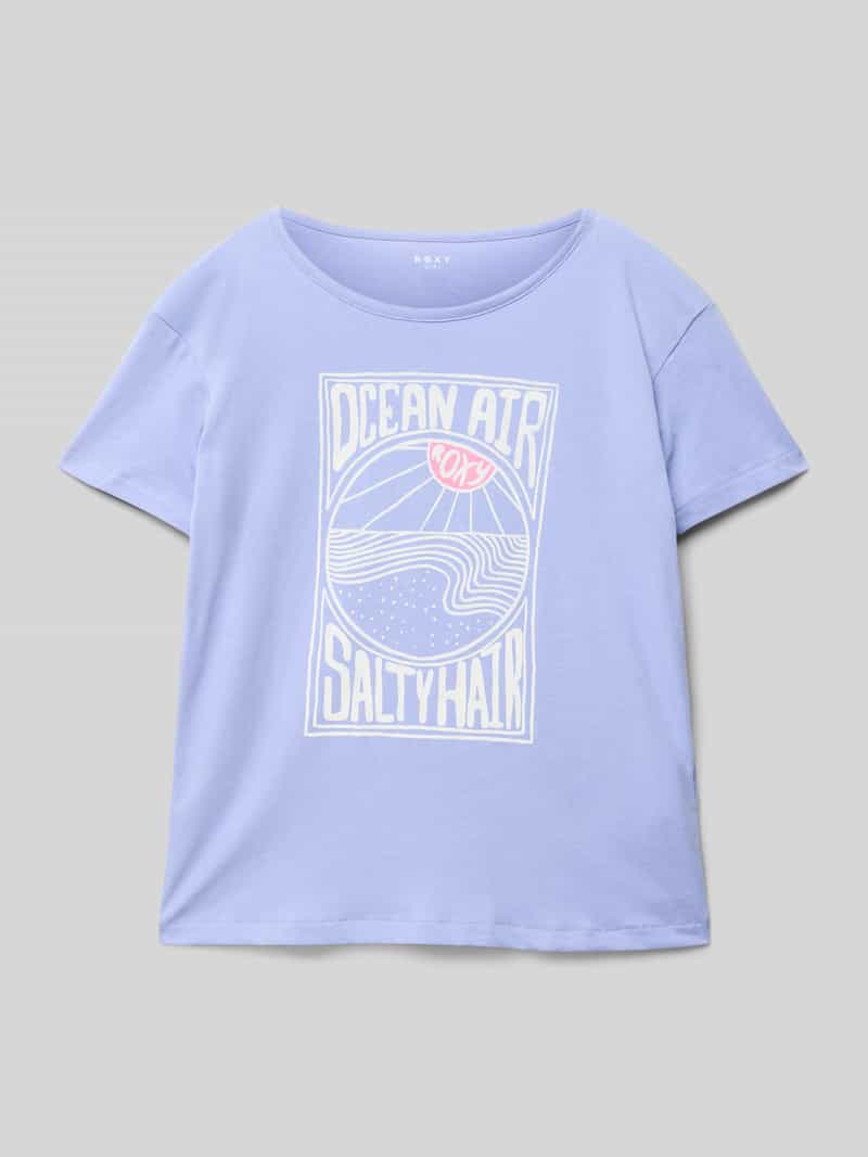 Roxy T-shirt met statementprint