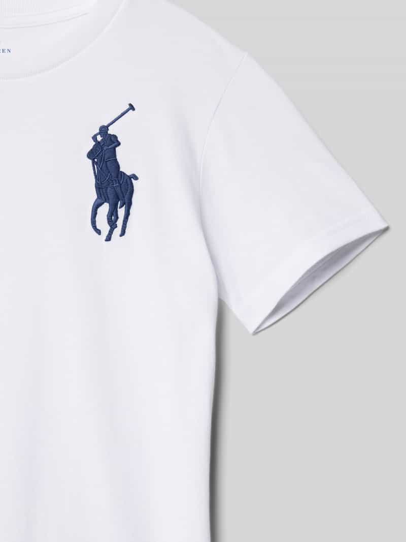 Polo Ralph Lauren Teens T-shirt met labelstitching