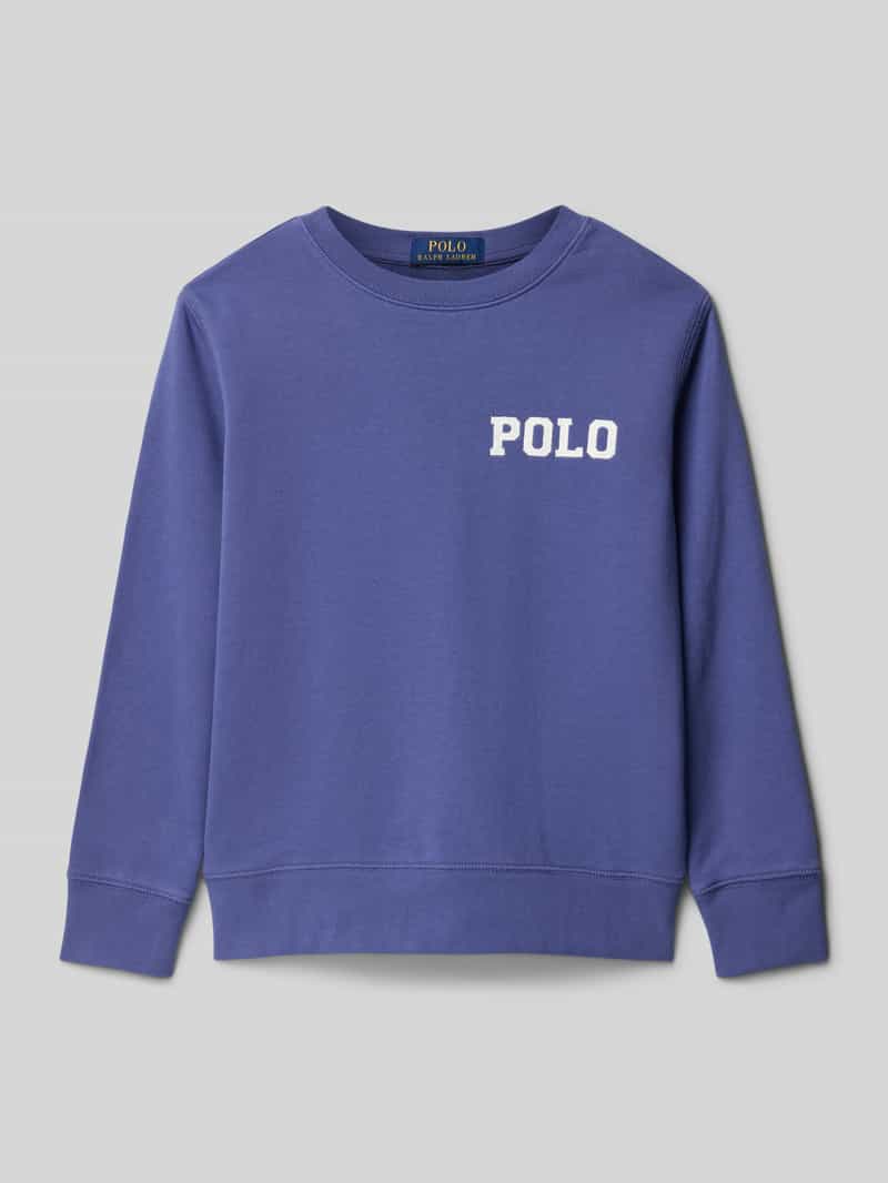 Polo Ralph Lauren Teens Sweatshirt met labelstitching