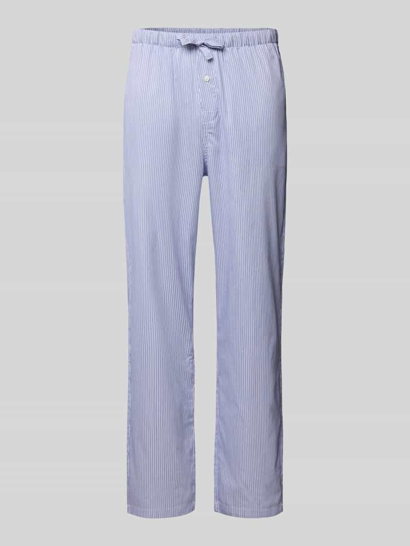 Tommy Hilfiger Regular fit pyjamabroek van pure scheerwol