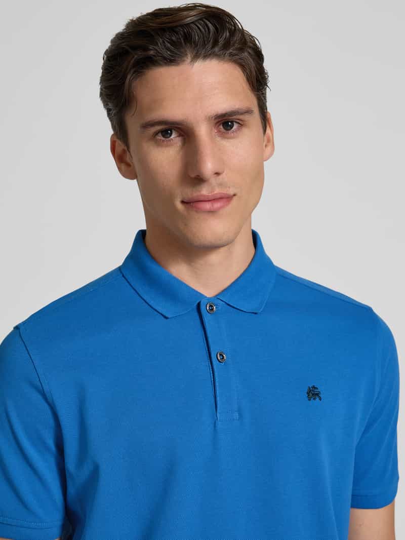 Lerros Poloshirt met labelstitching