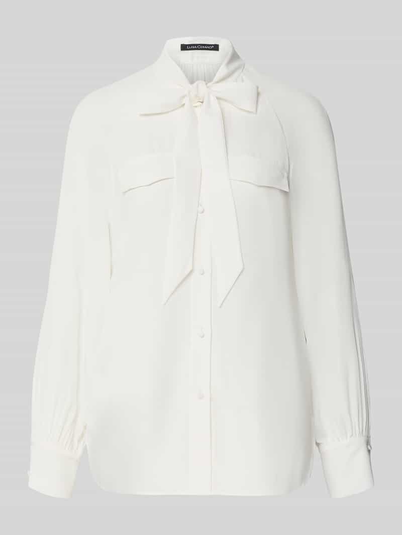 LUISA CERANO Overhemdblouse met knoopsluiting