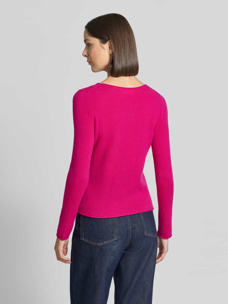Christian Berg Woman Regular fit gebreide pullover van puur kasjmier