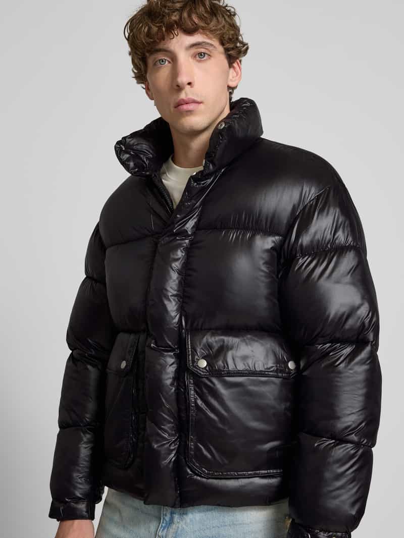 jack & jones Regular fit gewatteerd jack met klepzakken model 'YORK'