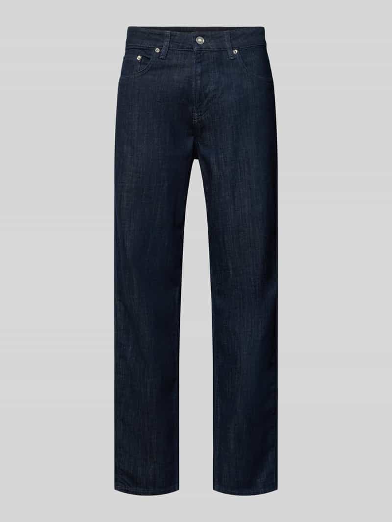 Strellson relaxed fit jeans van katoenmix model 'Tan'