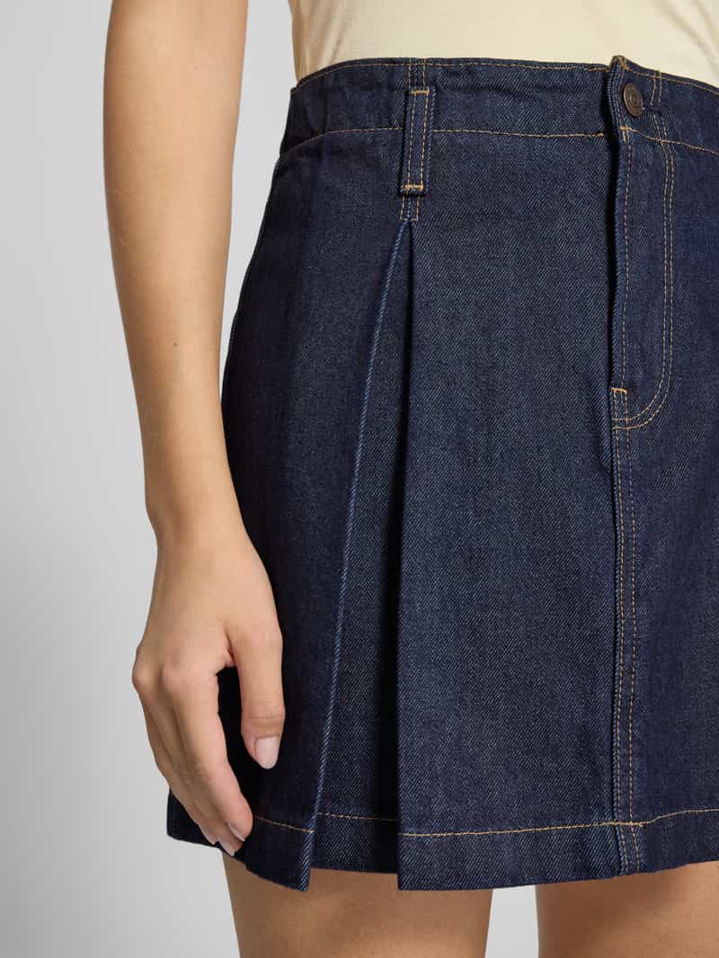 Calvin Klein Jeans Jeansrok met stolpplooien