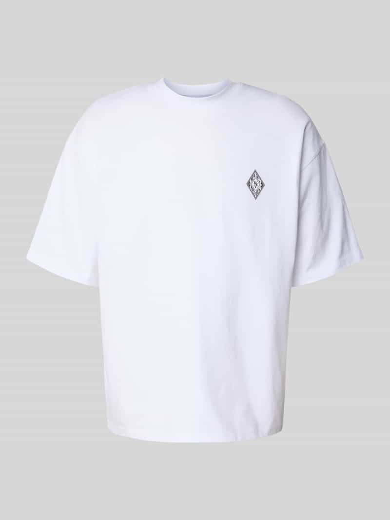 T-shirt met ronde hals