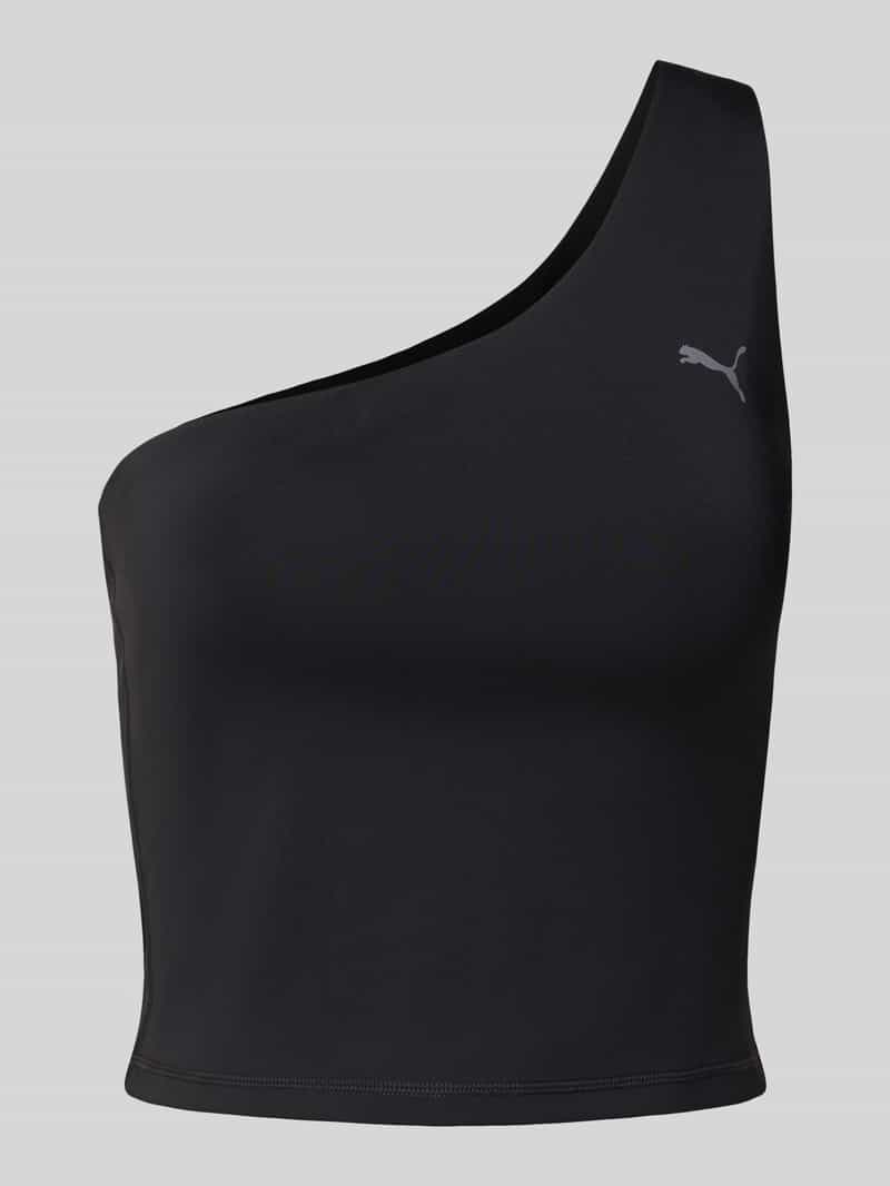 Puma Tanktop met one shoulder-band en logoprint