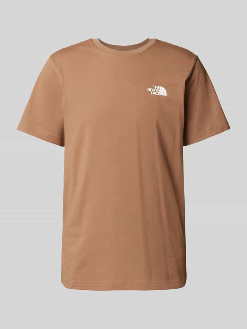 The North Face T-shirt met labelprint, model 'SIMPLE DOME'