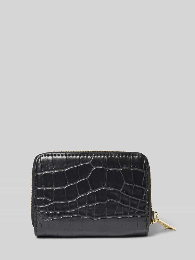 Hey Marly Portemonnee met ritsvak model 'Sleek Petite Croco'