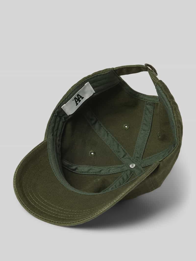 Wood Baseballpet met logostitching model 'Eli'